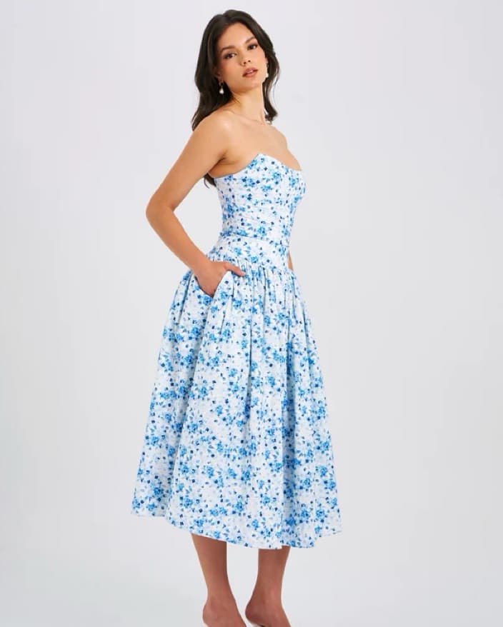 Miss Circle Paloma Midi Dress - Image 2