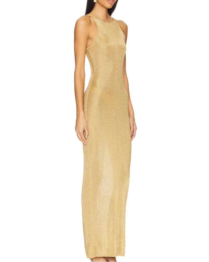 Guizio Gold Dress - Image 4