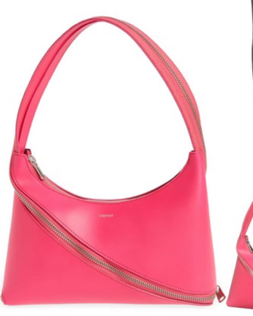 Coperni Zip Faux Leather Baguette - Image 1