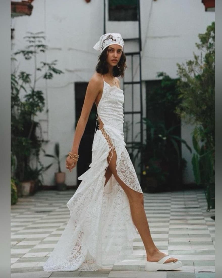 For Love & Lemons Carmela Maxi Dress - Image 2
