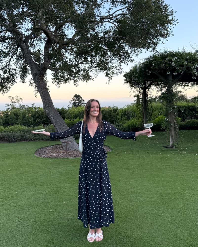 Ganni Polka Dot Wrap dress - Image 3