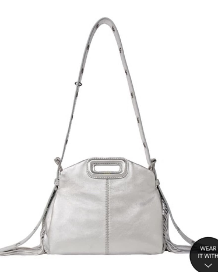 Maje Silver Purse - Image 1