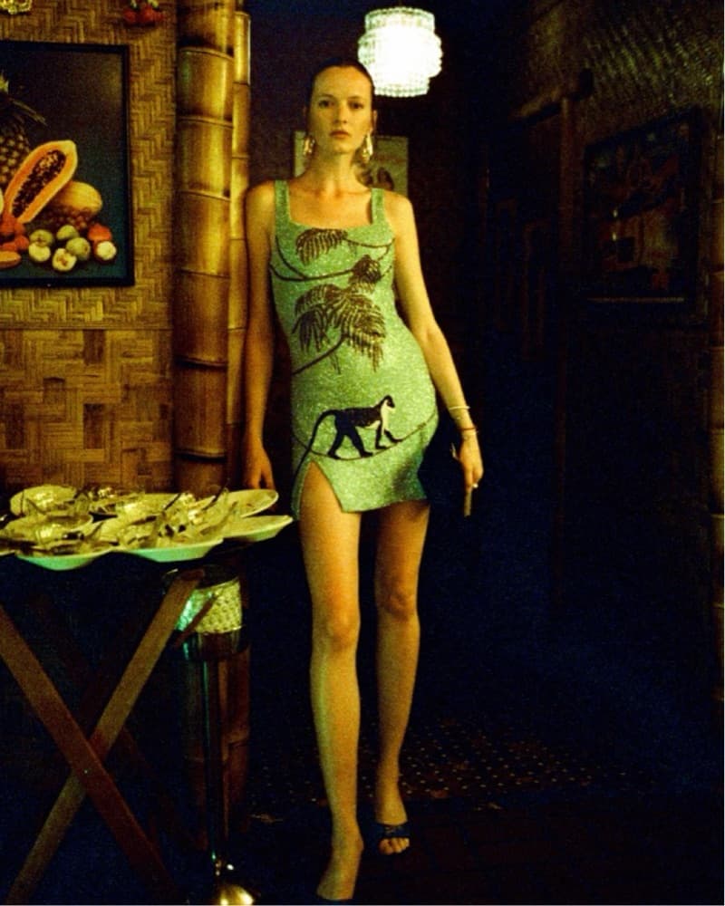 Oceanus Green St. Barth Beaded Dress  - Image 5