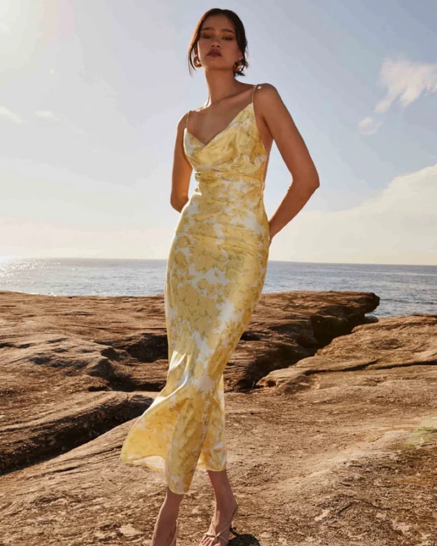 Peppermayo Yello Maxi Dress - Image 1