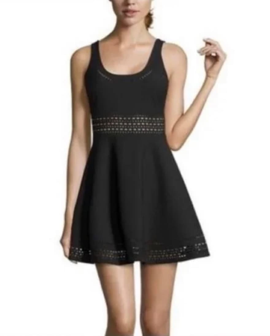 Black Flare Dress - Image 2