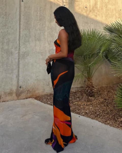 Rat And Boa Calypso Floral Maxi Dress - Image 4