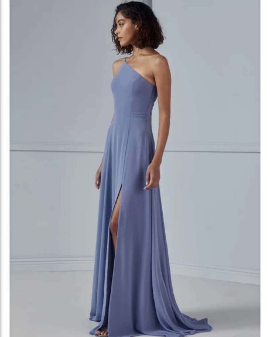 Amsale Bridesmaid Dress Hunter Green - Image 3