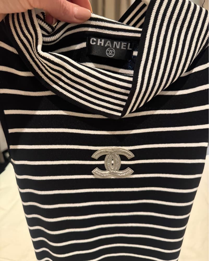 Chanel Striped Tank Top  - Image 2