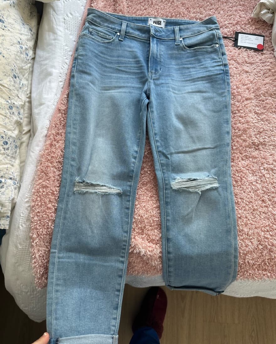 Paige Cuffed jeans - Image 1