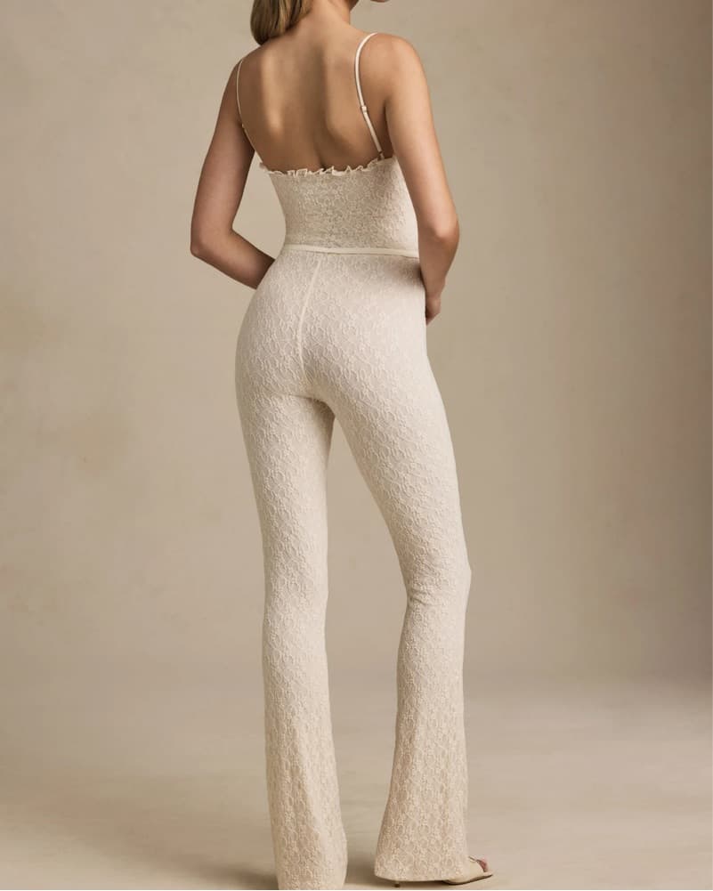 Arlena Jumpsuit- Ivory - Image 2