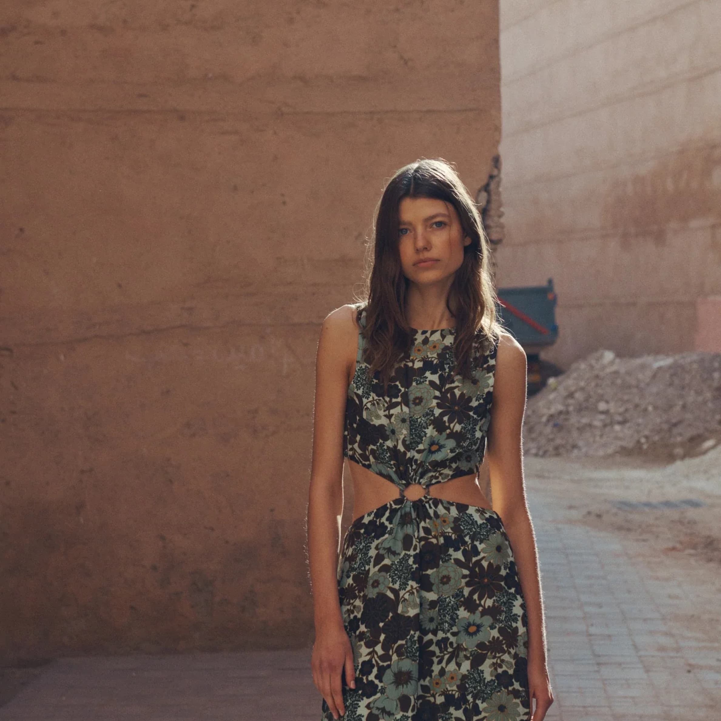 SIR Constantine Cut Out Midi Dress - Image 2