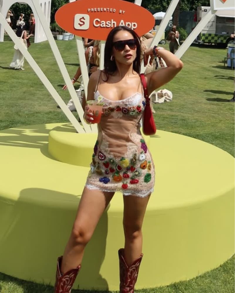 Fruit Basket & Lace Dress Set - Image 2