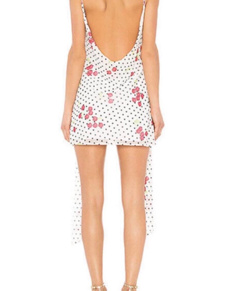 NBD Mini Dress Cherry - Image 1
