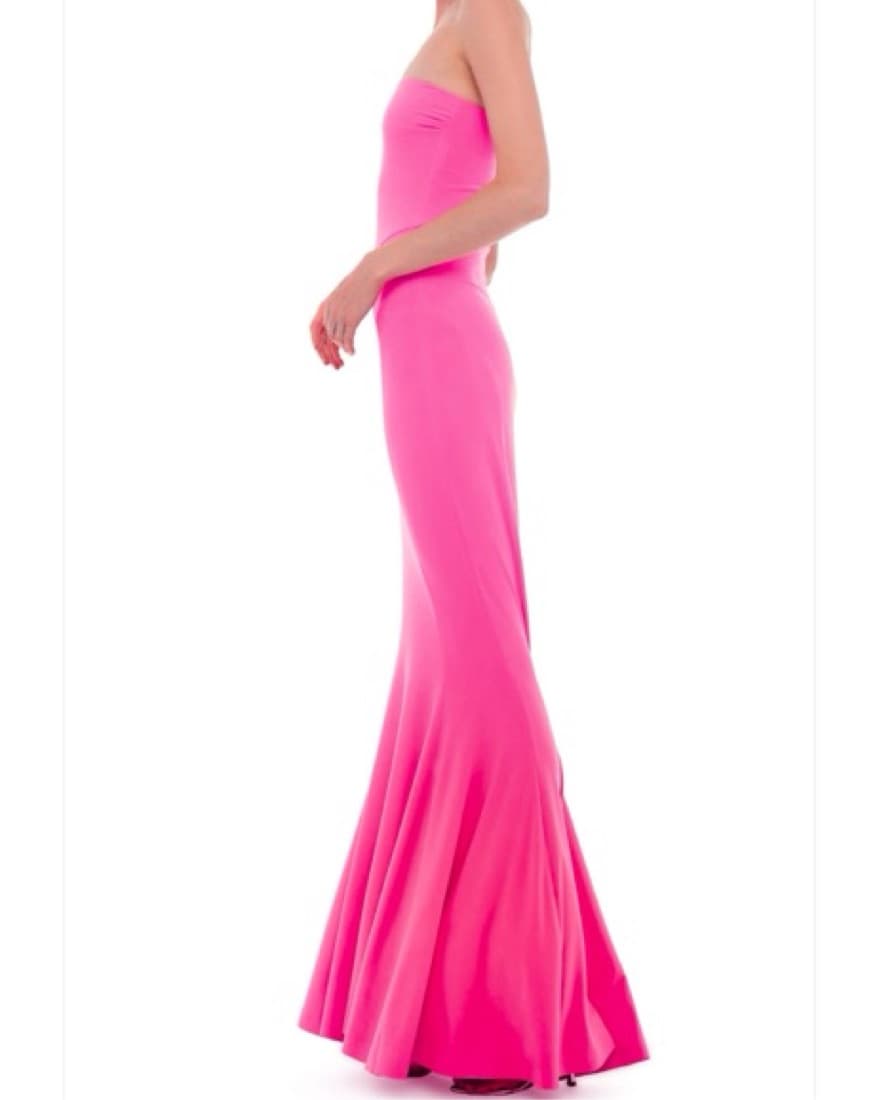 Norma Kamli Hot Pink Gown - Image 2