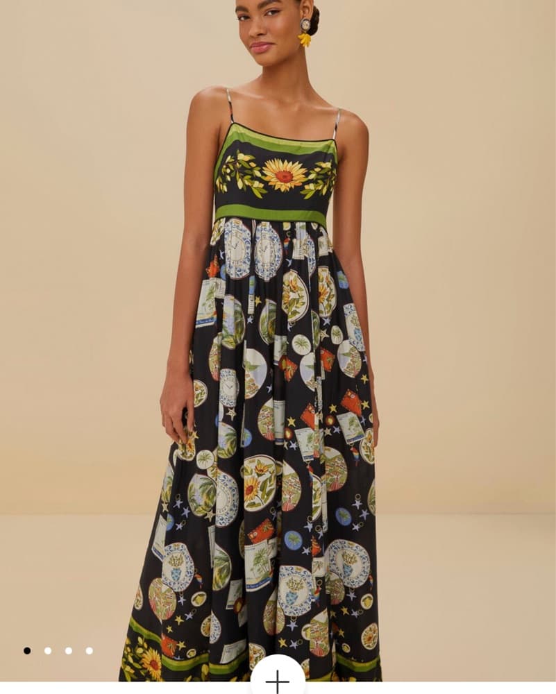 Farm Rio Summer Maxi Dress  - Image 1