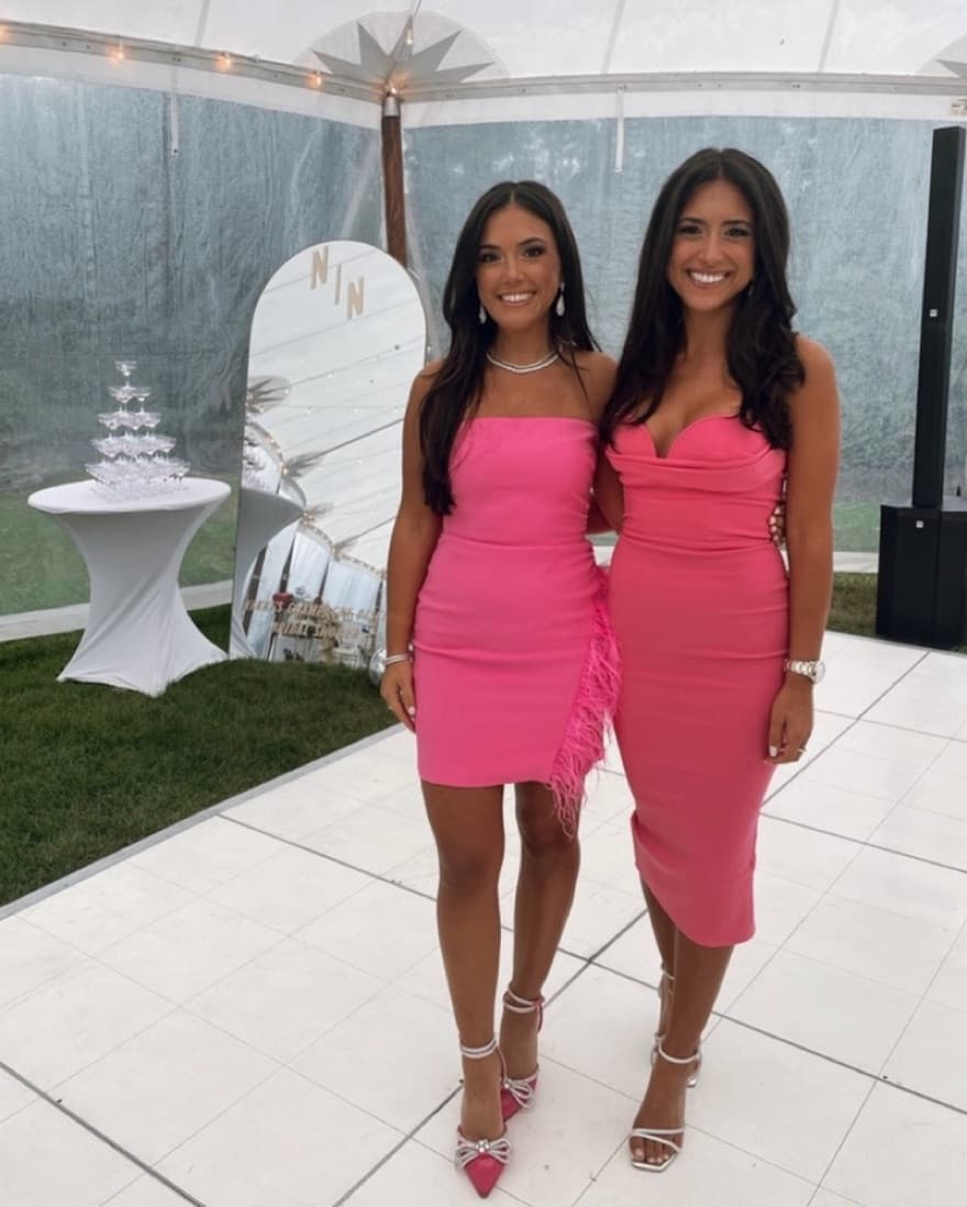 Revolve Pink Mini Dress  - Image 2