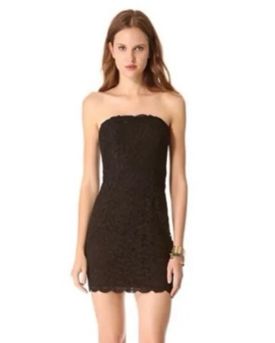 DVF  Corset Walker Lace Dress - Image 1