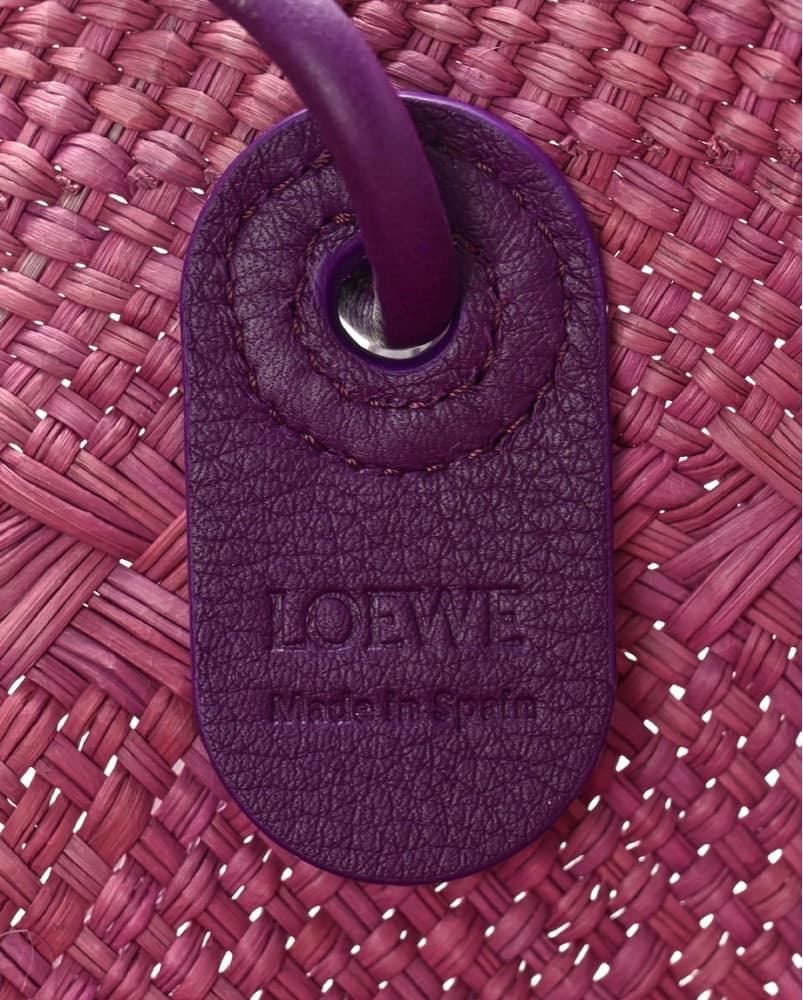 Loewe Raffia Small Anagram Tote - Image 3