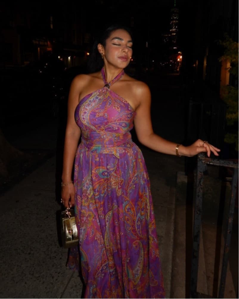 Ralph Lauren Silk Halter Maxi Dress - Image 1