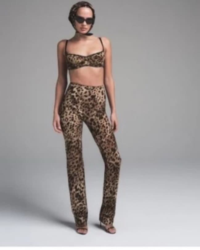 Wild Print Flare Pants – Size XL |BOLD - Image 1