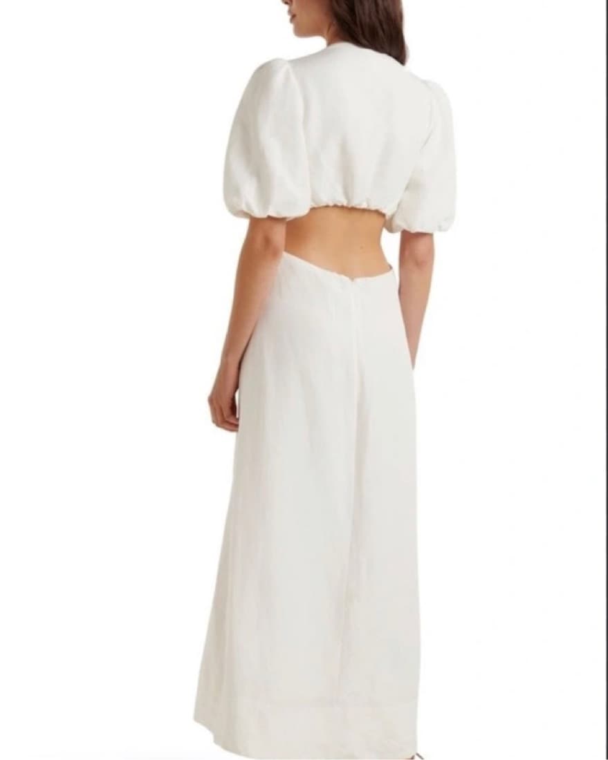 Forever New White Cutout Dress  - Image 2