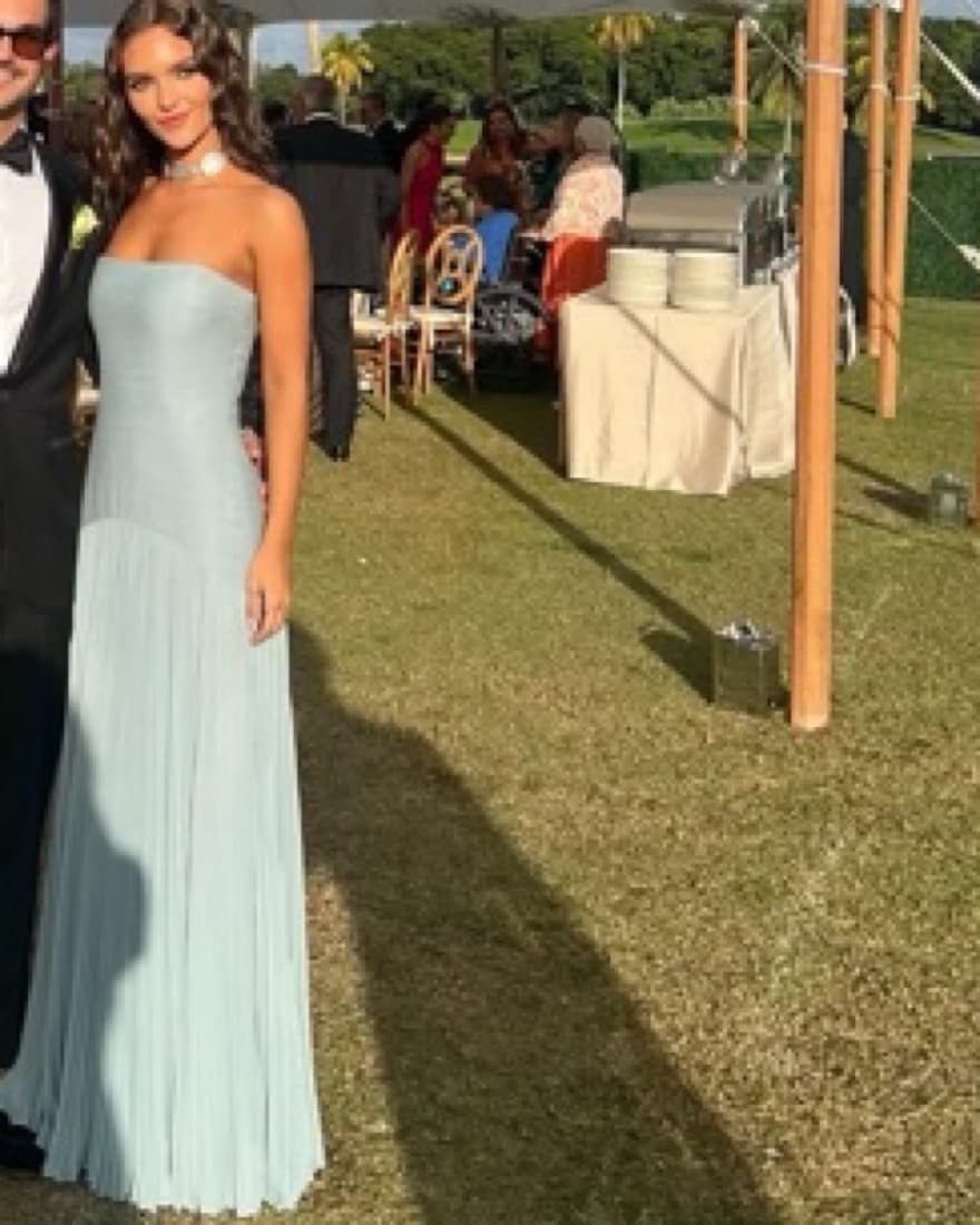 Alexis Sunniva Dress In Blue  - Image 5