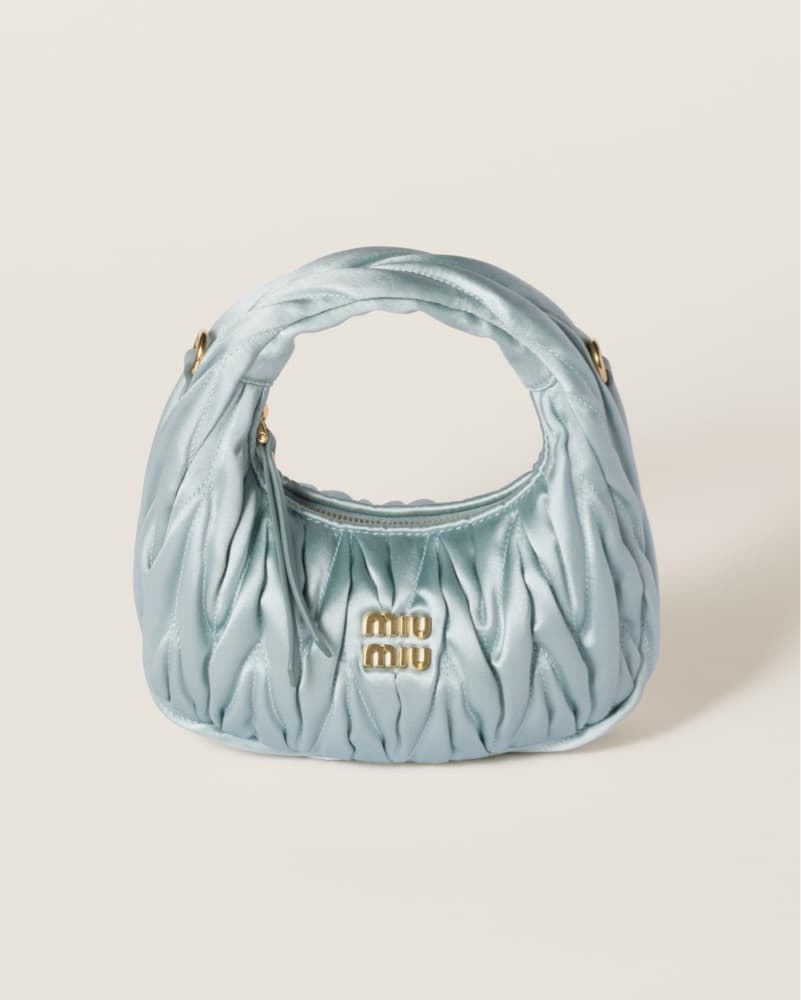 Miu Miu Wander Matelasse Satin Mini Bag  - Image 2
