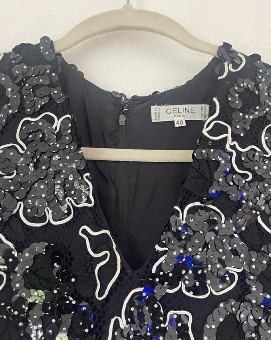 Vintage Celine Mini Dress - Image 5