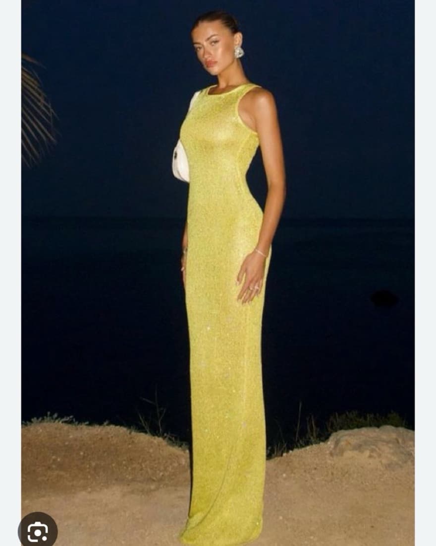 Asta Resort Yellow Dress - Image 6