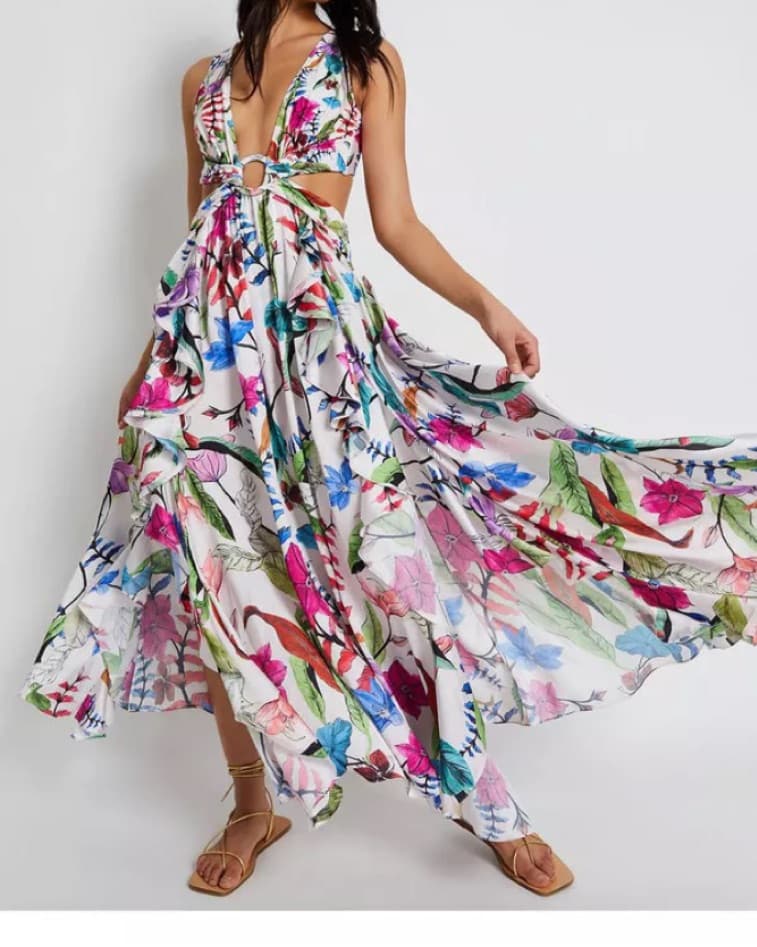 PatBo Zamia floral dress Sexy - Image 3