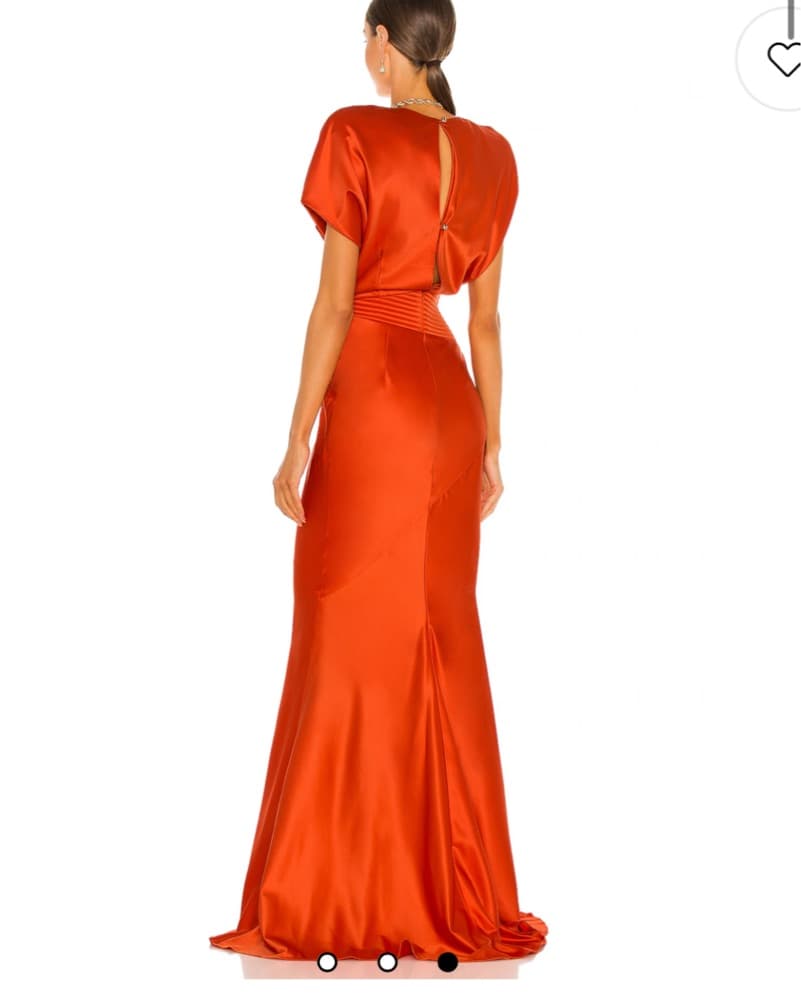 Bond Gown in Flame - Image 2