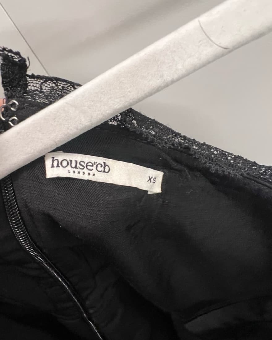 House of CB KAIA Dress Black - Image 4