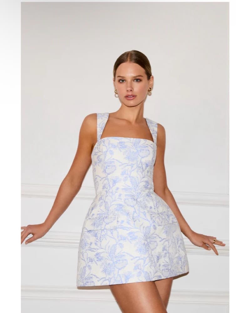 Amanda Uprichard Bethany Skort Romper - Image 1