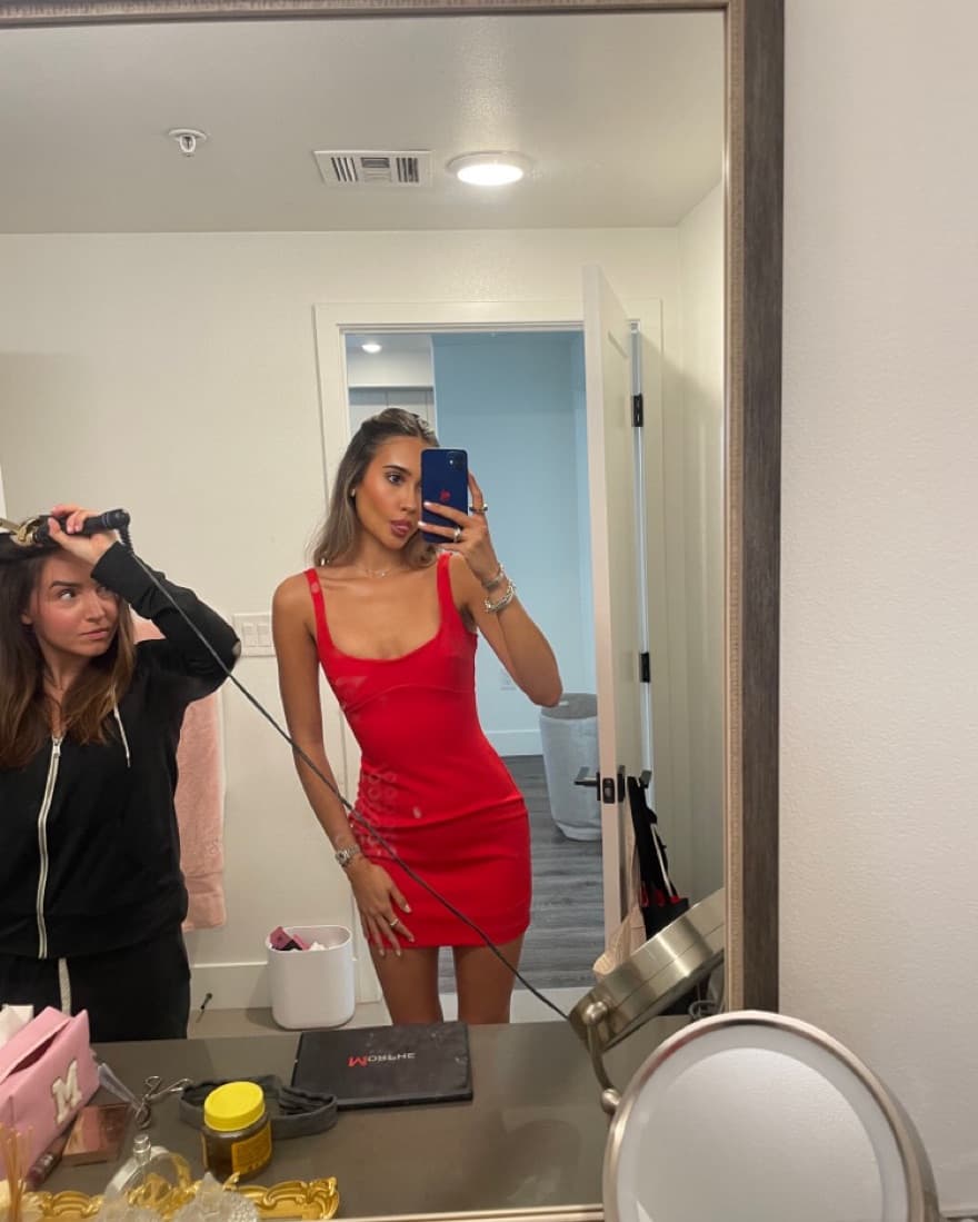 VIRAL RED ZARA DRESS  - Image 2