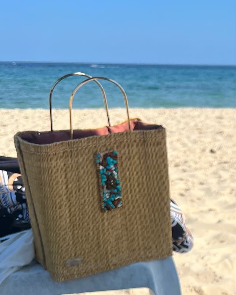 Handmade Straw Bag  - Image 2