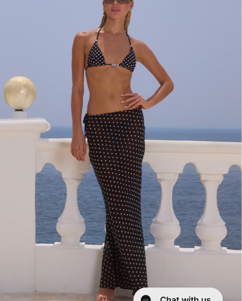 Runaway The Label Sheer Polka Dot Maxi  - Image 4