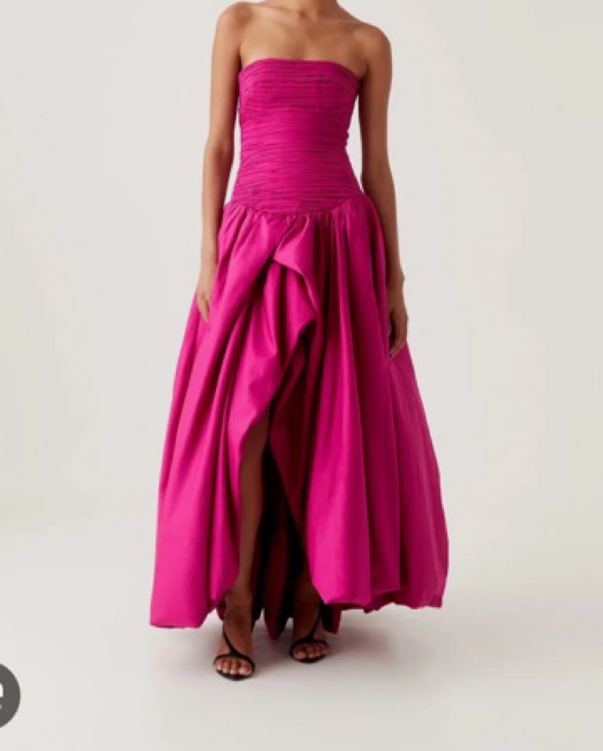 AJE VIOLETTE BUBBLE HEM MAXI DRESS - DEE - Image 2