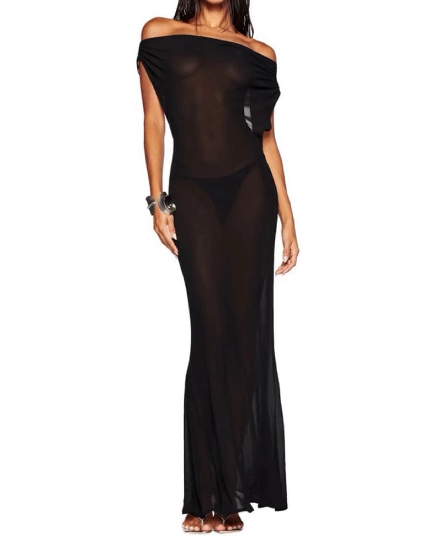 IAMGIA Kahlo Sheer Maxi Dress - Image 4