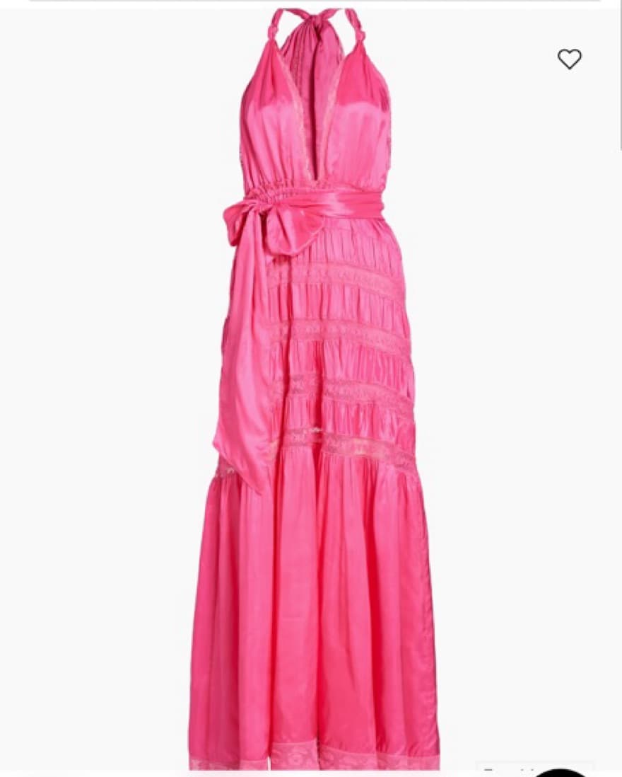 LoveShack Fancy Halter Gown - Image 1