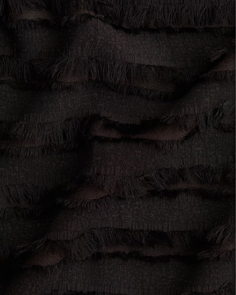 Fringe Trimmed Midi Skirt - Image 5