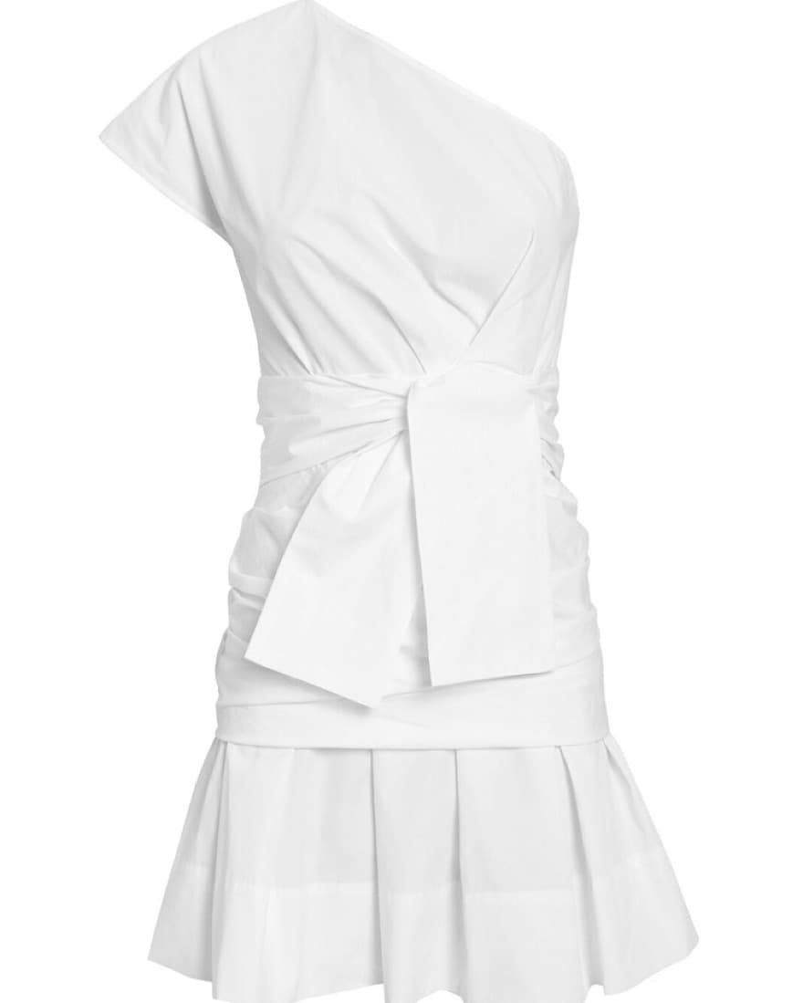 Derek Lam White Mini Dress - Image 3