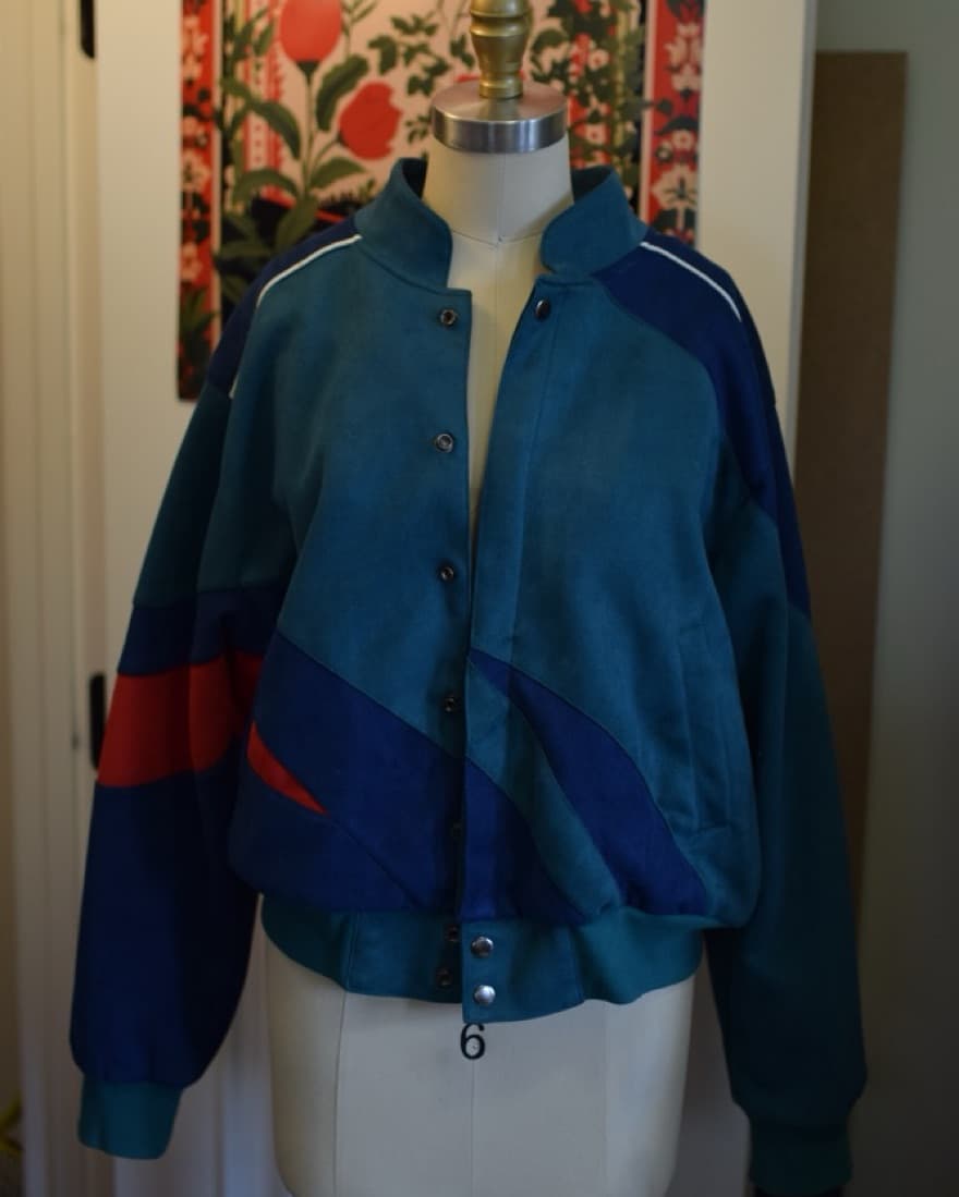 Kidsuper Colorblock Bomber Jacket - Image 1