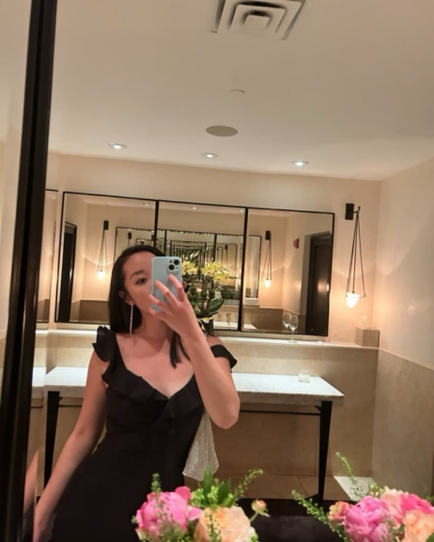 Lulu’s Black Cocktail Mini Dress - Image 2