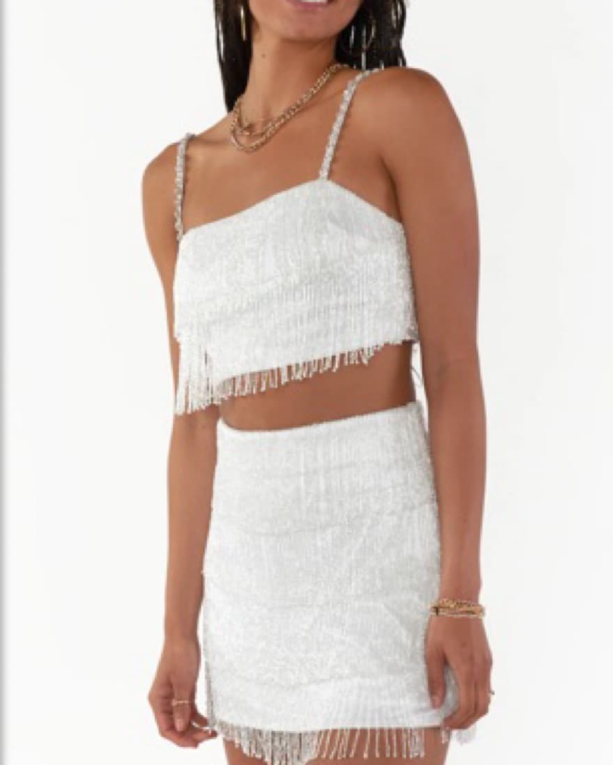 Beaded Fringe Top - Image 2