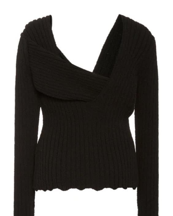 Bottega Veneta Asymmetrical Sweater - Image 2