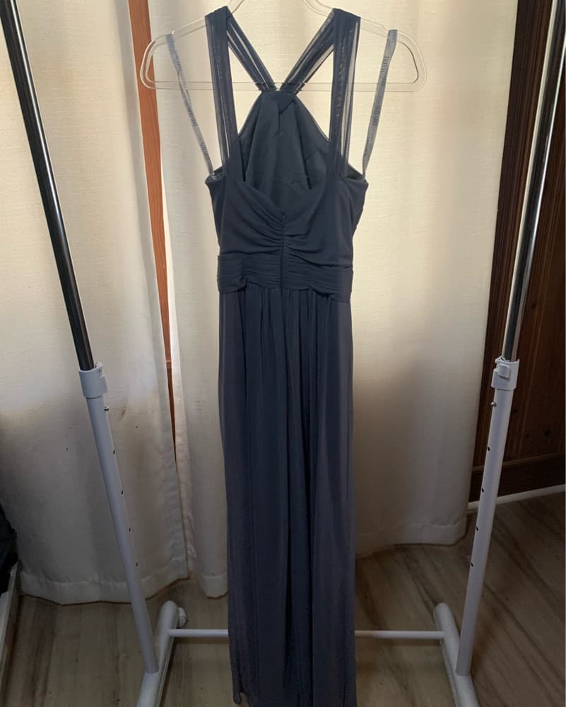 Heather Gray Bridesmaid Dress - Image 1