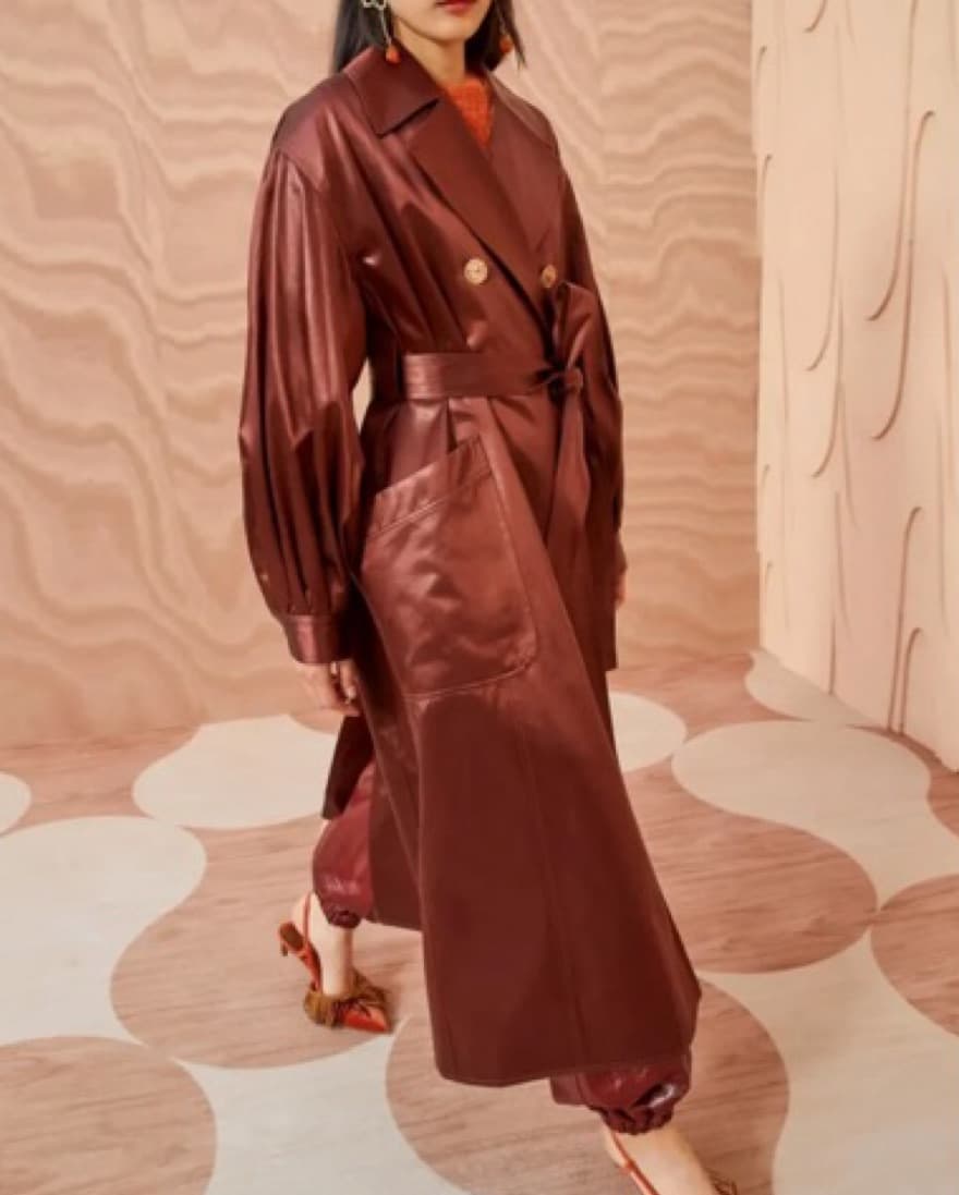 Ulla Johnson Helaine Glossy Coat - Image 1
