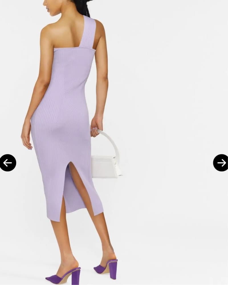 SIMKHAI Lavender Dress - Image 3