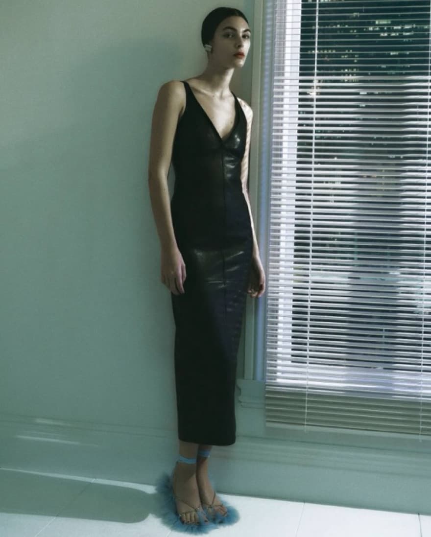 Kendall Khaite Ditka Leather Dress - Image 6