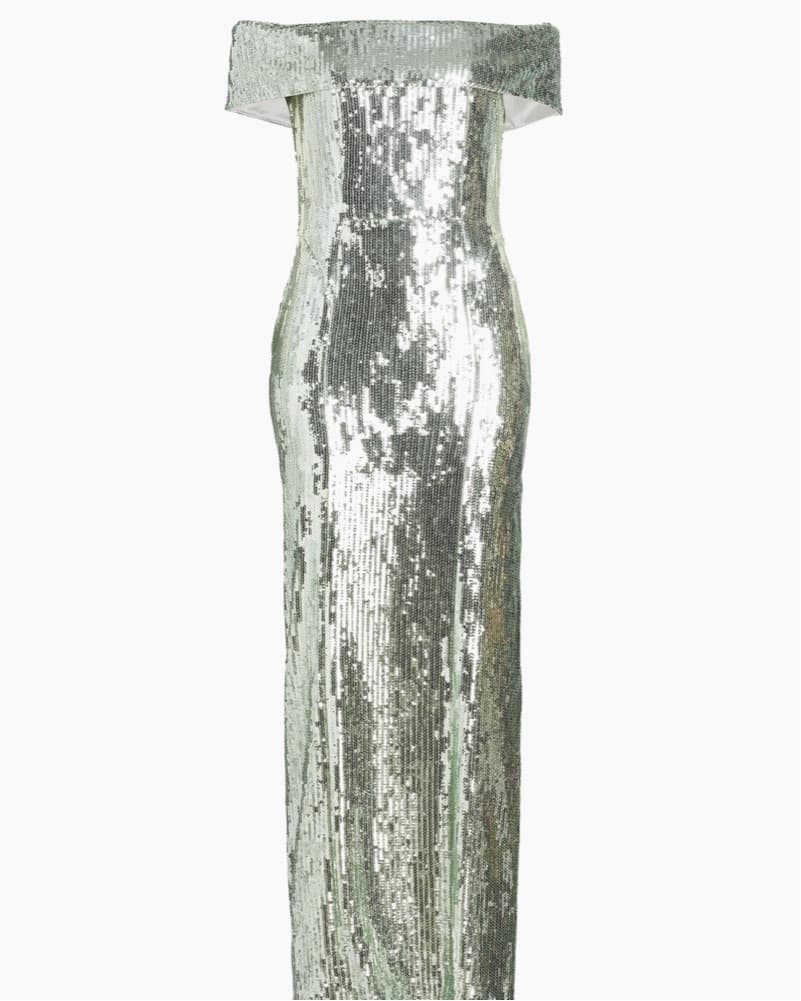 Galvan London Glencoe Sequinned Dress - Image 1